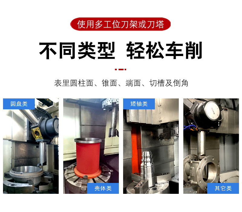 轮类环类加工数控立车类型