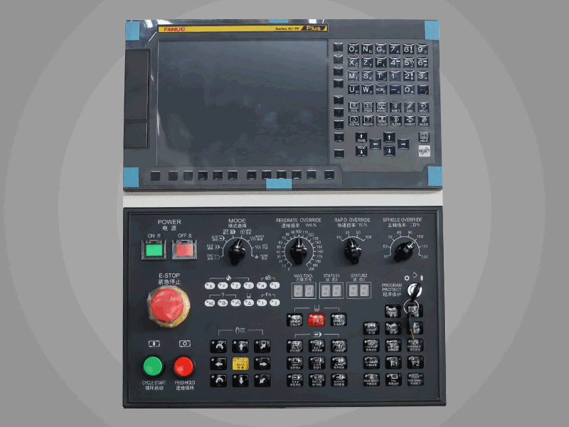 LCK800数控立车搭载发那科Series Oi-TF 数控系统